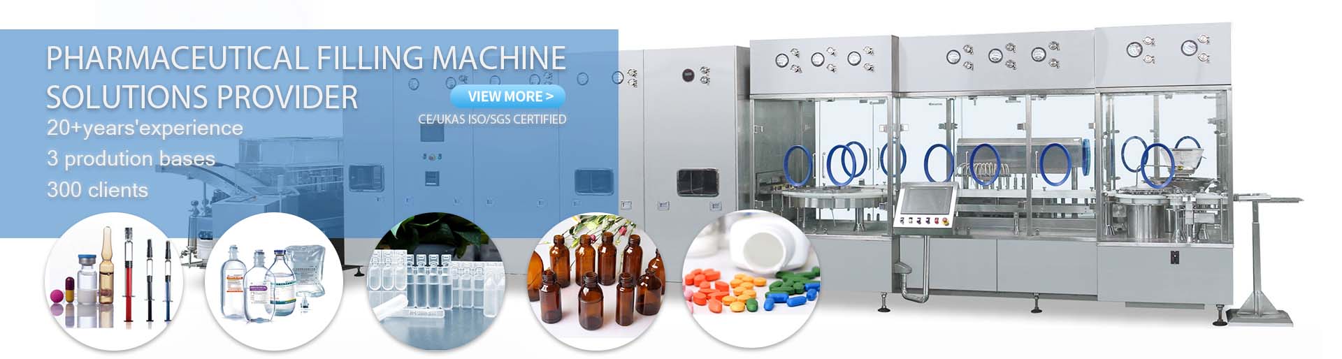 Fournisseur de solutions de machines de remplissage pharmaceutiques - Équipement de remplissage de liquides pharmaceutiques